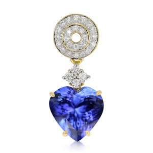 Ciondolo in oro e tanzanite- Gioielli juwelo