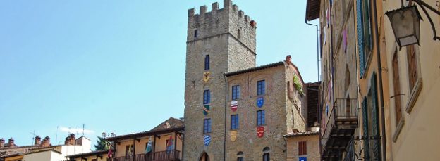 arezzo panorama del centro