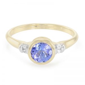 anello in oro con tanzanite juwelo