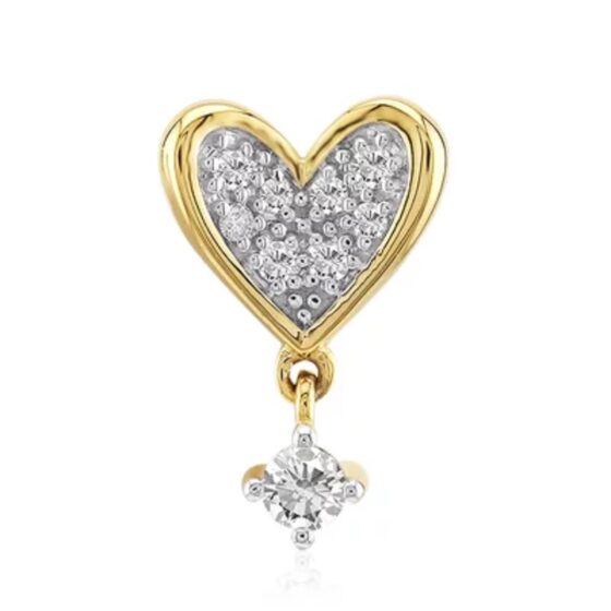 gioielli per il black friday - ciondolo in oro con diamanti